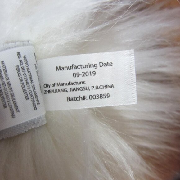 plush 2019 trov white and silver reindeer retired (W4216) - Picture 12 of 12